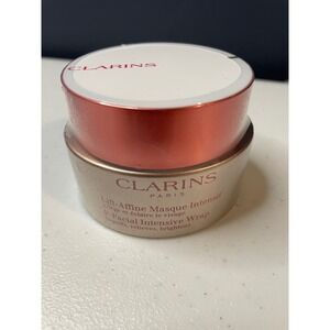 Clarins V Facial Intensive Wrap Mask Depuffs Relieves Brightens 2.5 Oz New